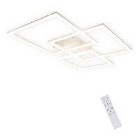 LED-DECKENLEUCHTE Brenntod 60.0/8.0/75.0 cm - Weiß, Metall (75/60/8cm) - ZMH