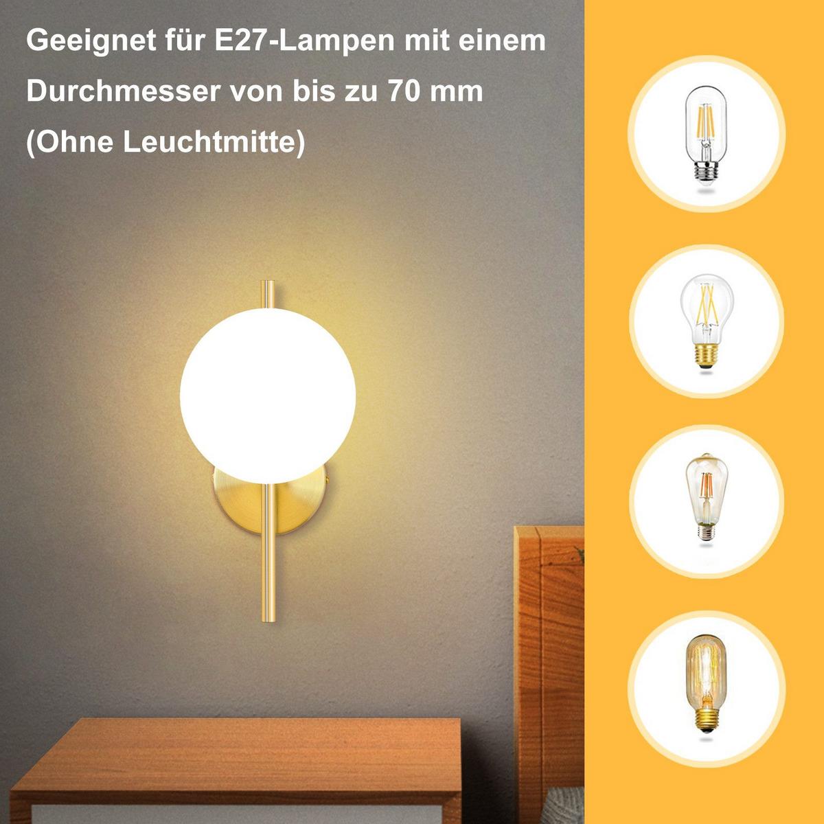 WANDLEUCHTE Titanium 30/15/20 cm - Weiß, Metall (15/20/30cm) - ZMH