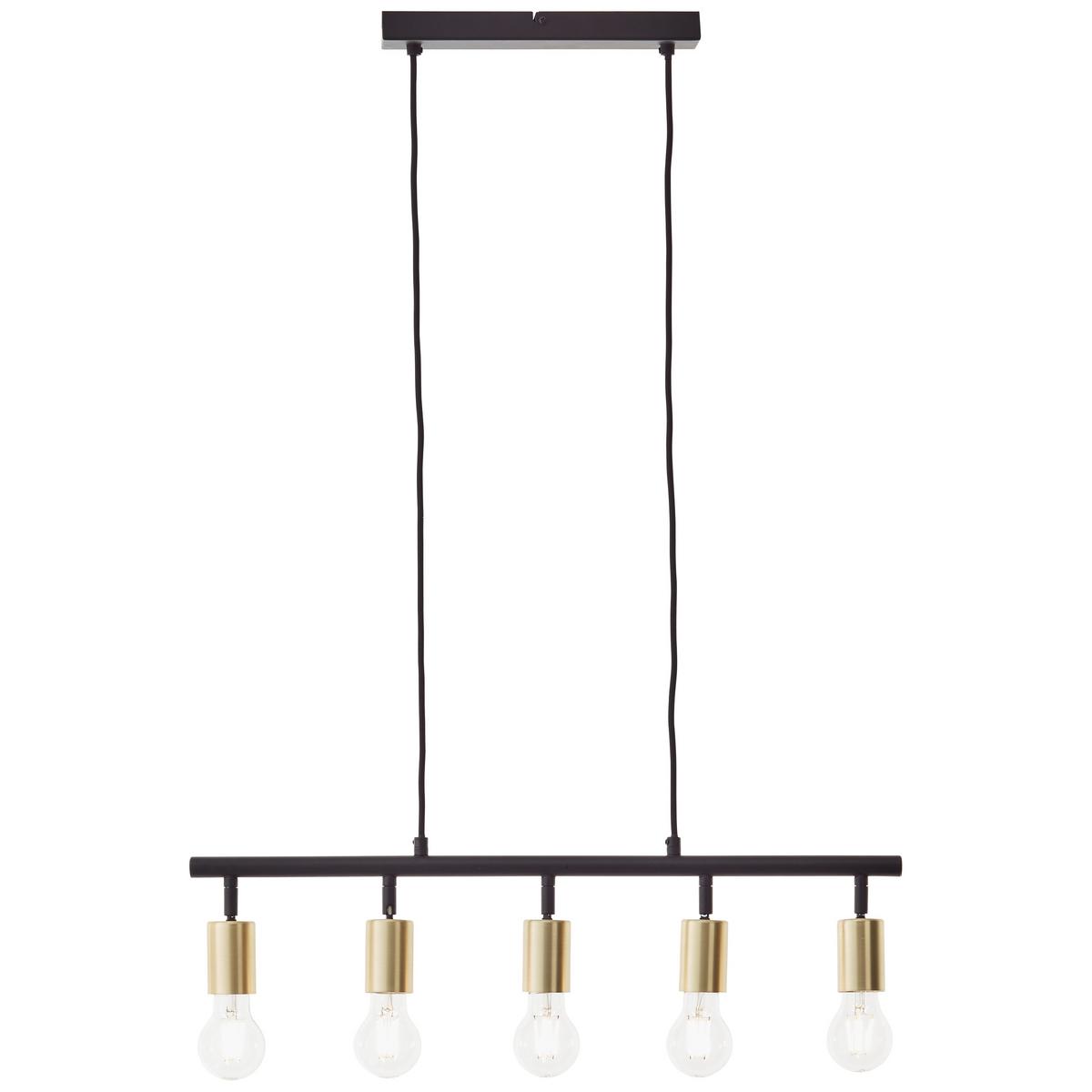 BALKENPENDEL Tiffany 99684/78 - Schwarz, Metall (6/63/90cm) - Brilliant