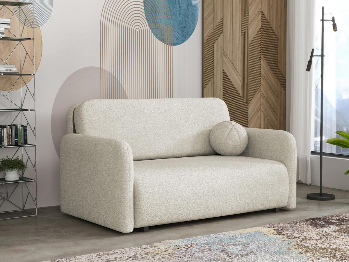 SCHLAFSOFA Viva Sun III - Beige/Schwarz, Holz/Textil (150/85/103cm) - MIRJAN24