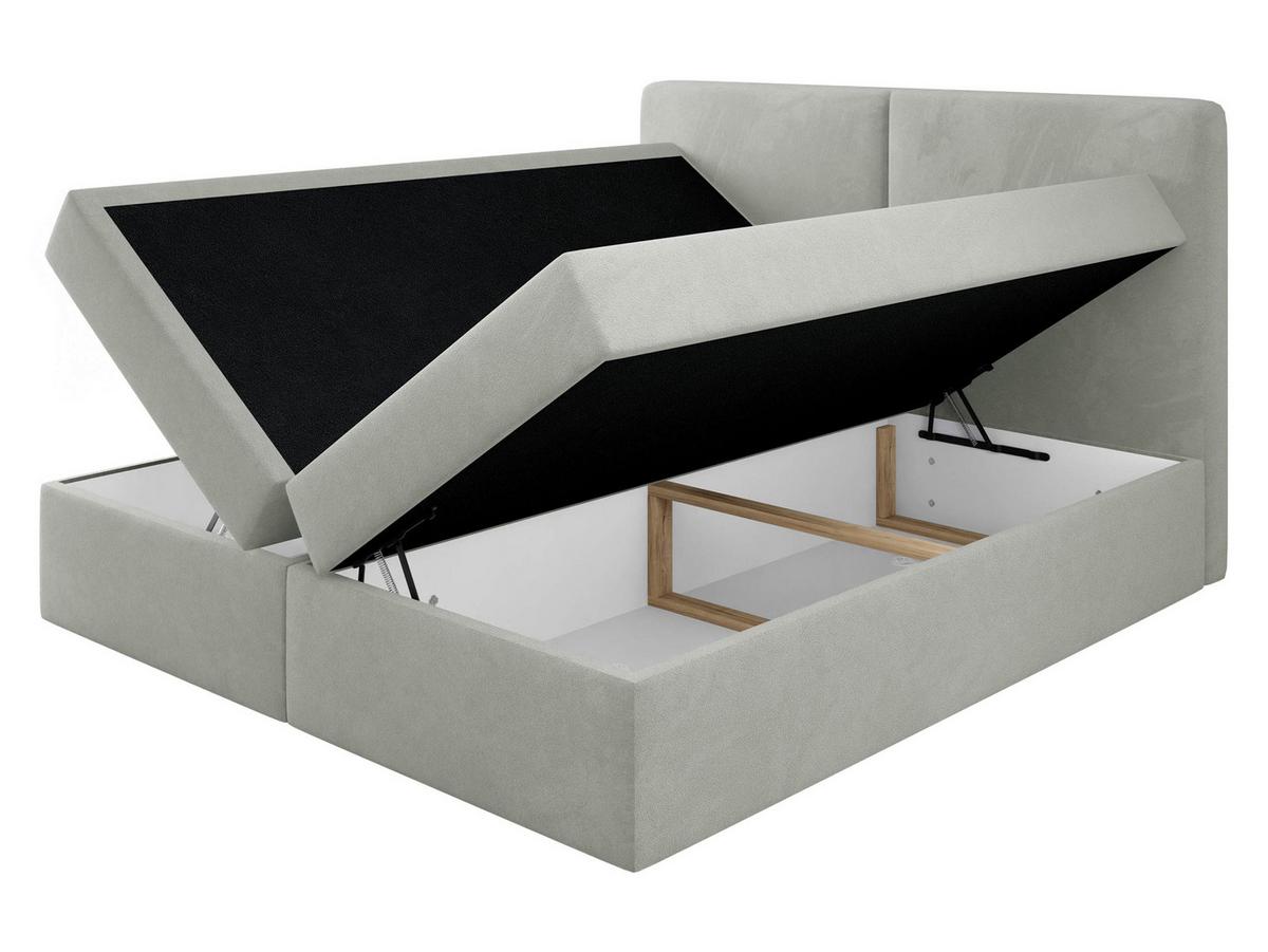 BOXBETT Claire - H3 - Schwarz/Grün, Holz/Kunststoff (160/200cm) - MIRJAN24