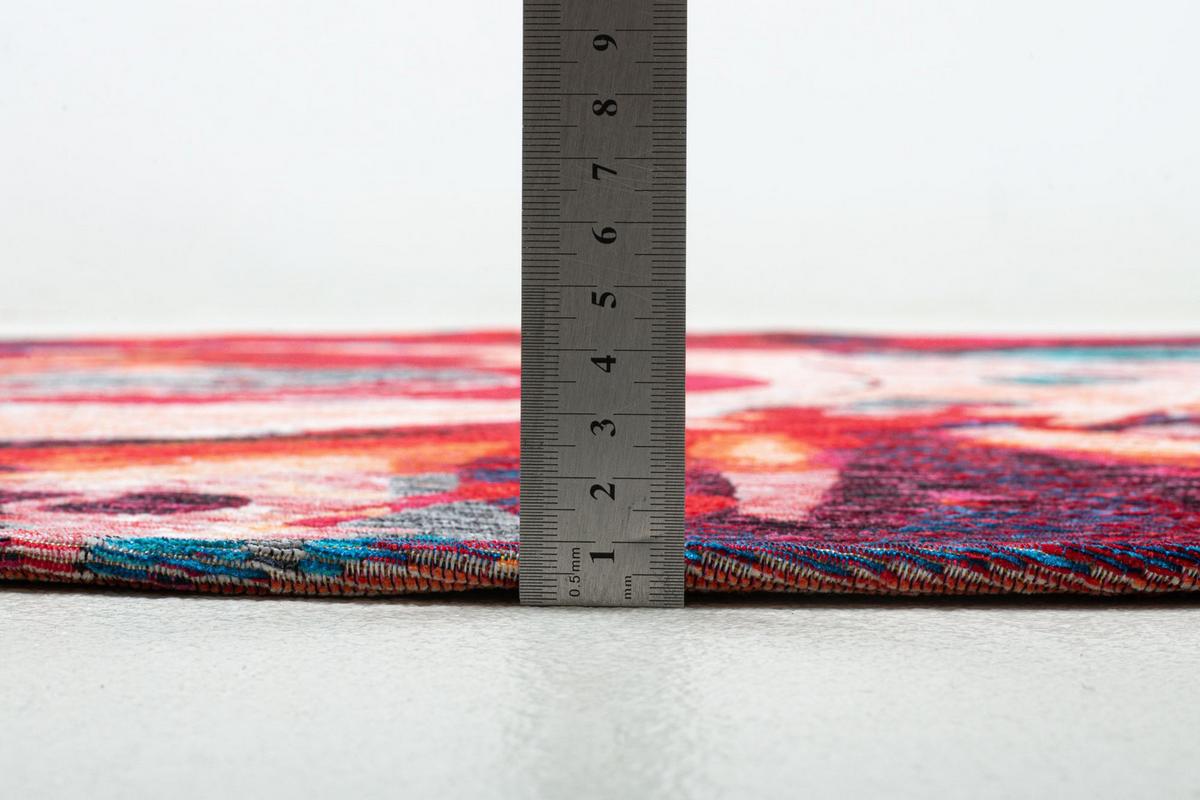 FLACHWEBTEPPICH Keitum 160x160 cm - Multicolor, Textil (160/160cm) - Sansibar SYLT