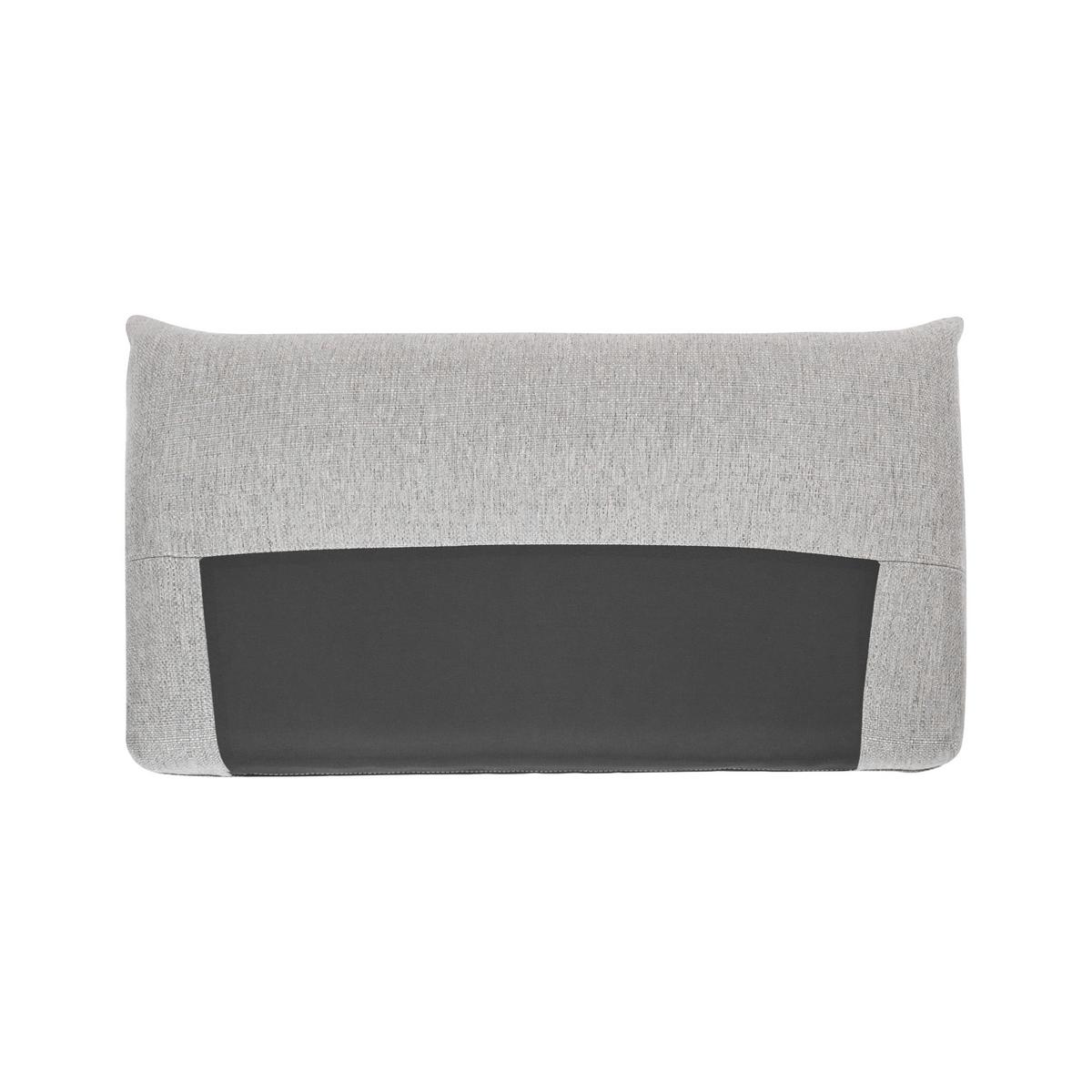 SESSEL Stoff Hellgrau Jubek - Hellbraun, Textil (120/81/104cm) - Beliani