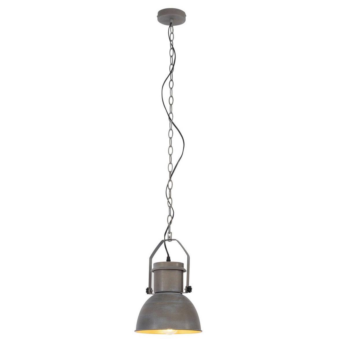 PENDELLEUCHTE Salford 93590/70 - Grau, Metall (23/23/123.8cm) - Brilliant