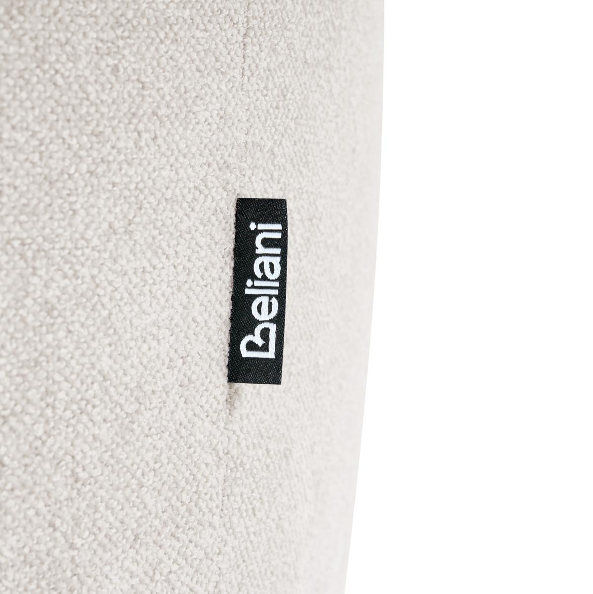 SESSEL Stoff Weiß Hogbo - Weiß, Textil (110/73/93cm) - Beliani