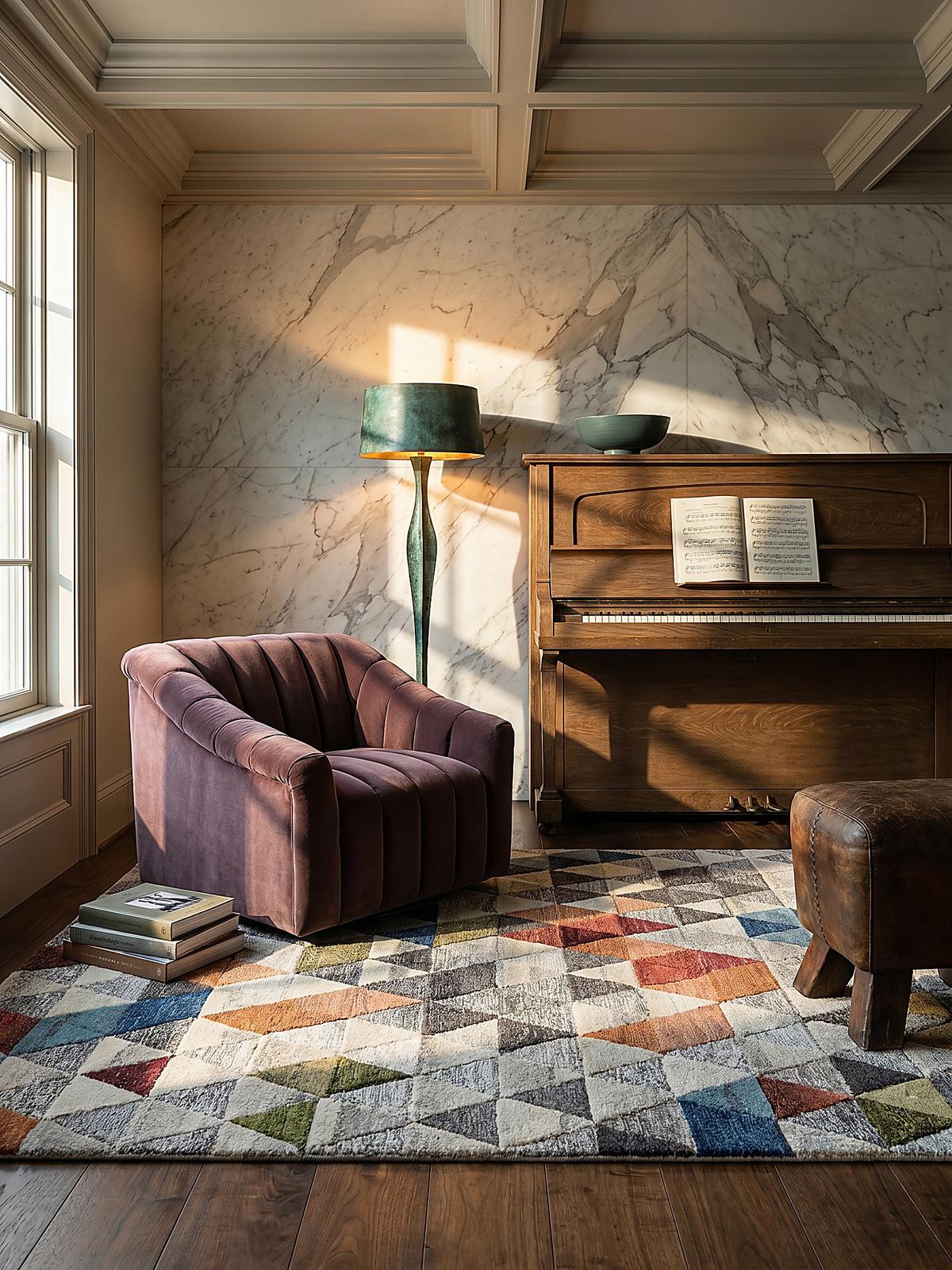 WOLLTEPPICH ESK, geometrisch, Bunt, 120 x 170 cm - Multicolor, Textil (120/170cm) - KADIMA DESIGN