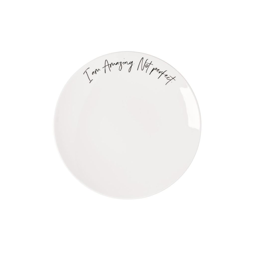 FRÜHSTÜCKSTELLER AMAZING Statement weiß ø 21,2 cm - Weiß, Keramik (21.2cm) - Villeroy & Boch