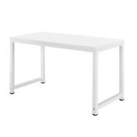 COMPUTERTISCH Herning - Weiß, Holzwerkstoff/Metall (60/120/75cm) - [en.casa]