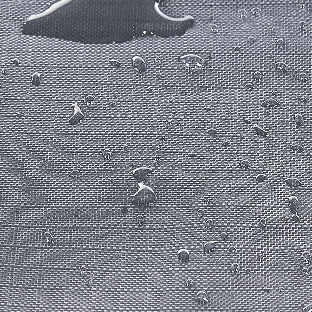 REGENSCHUTZ für Hängesessel 200/120/120 cm Chuva - Grau, Kunststoff (200/200/120cm) - Beliani