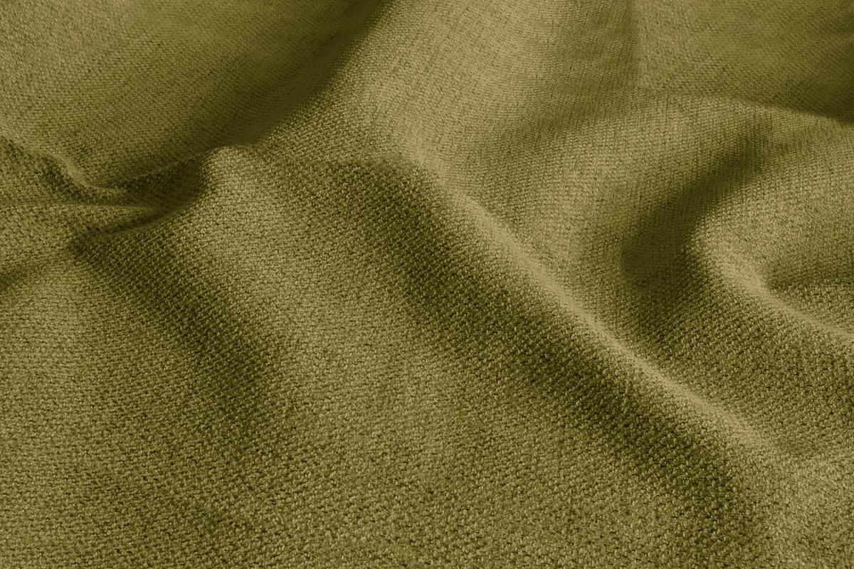 ECKSOFA VERONA 3-Sitzer links, Khaki - Schwarz/Grün, Holz/Textil (224/173cm) - Courtois Laville