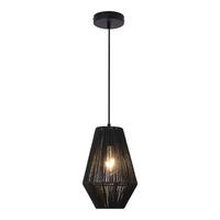 HÄNGELEUCHTE Newtownabbey - Schwarz, Kunststoff (20/20/160cm) - lux.pro