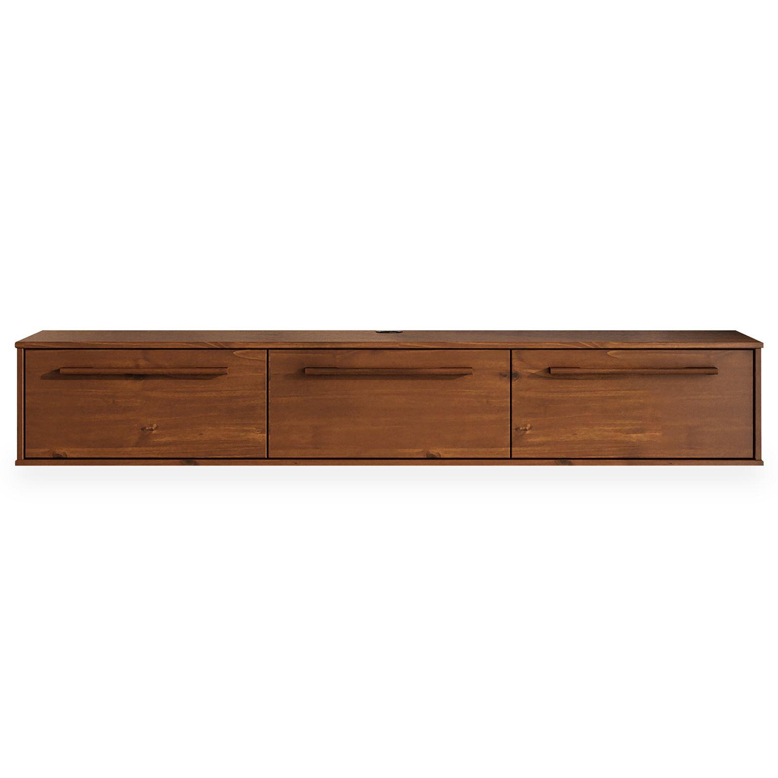 LOWBOARD TECCA - Kastanienfarben, Holz (180/30/34cm) - IDIMEX