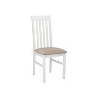 STUHL Nilo I, Holzfarbe: Weiß - Beige/Weiß, Holz (43/96/48cm) - MIRJAN24
