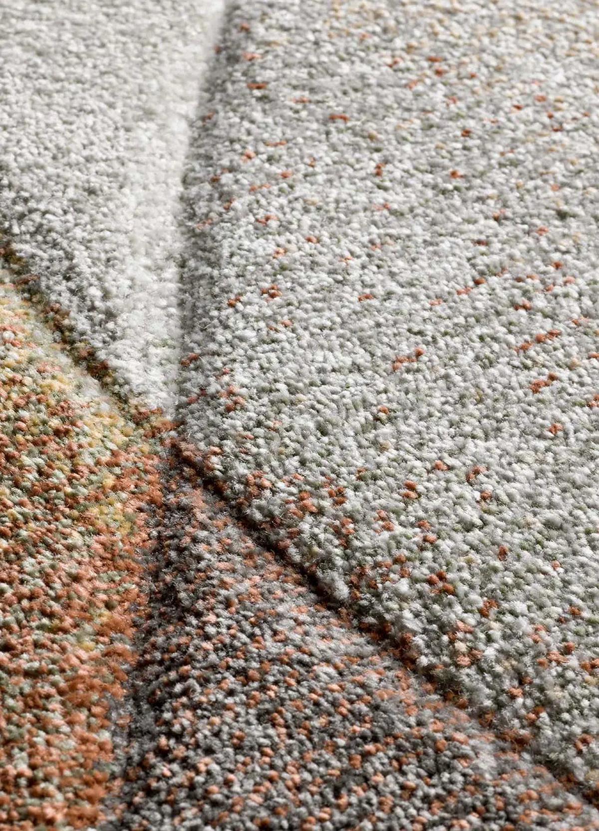 KURZFLORTEPPICH Terrakotta / Beige Badet 80/150 cm - Beige/Terracotta, Textil (80/150cm) - Atticgo