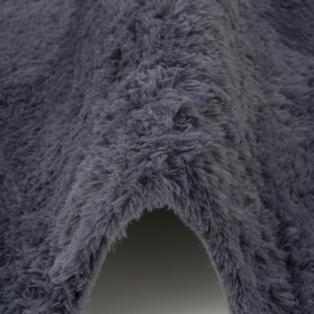 HOCHFLOR SHAGGY TEPPICH FLUFFY - Anthrazit, Textil (120/170cm) - Pergamon
