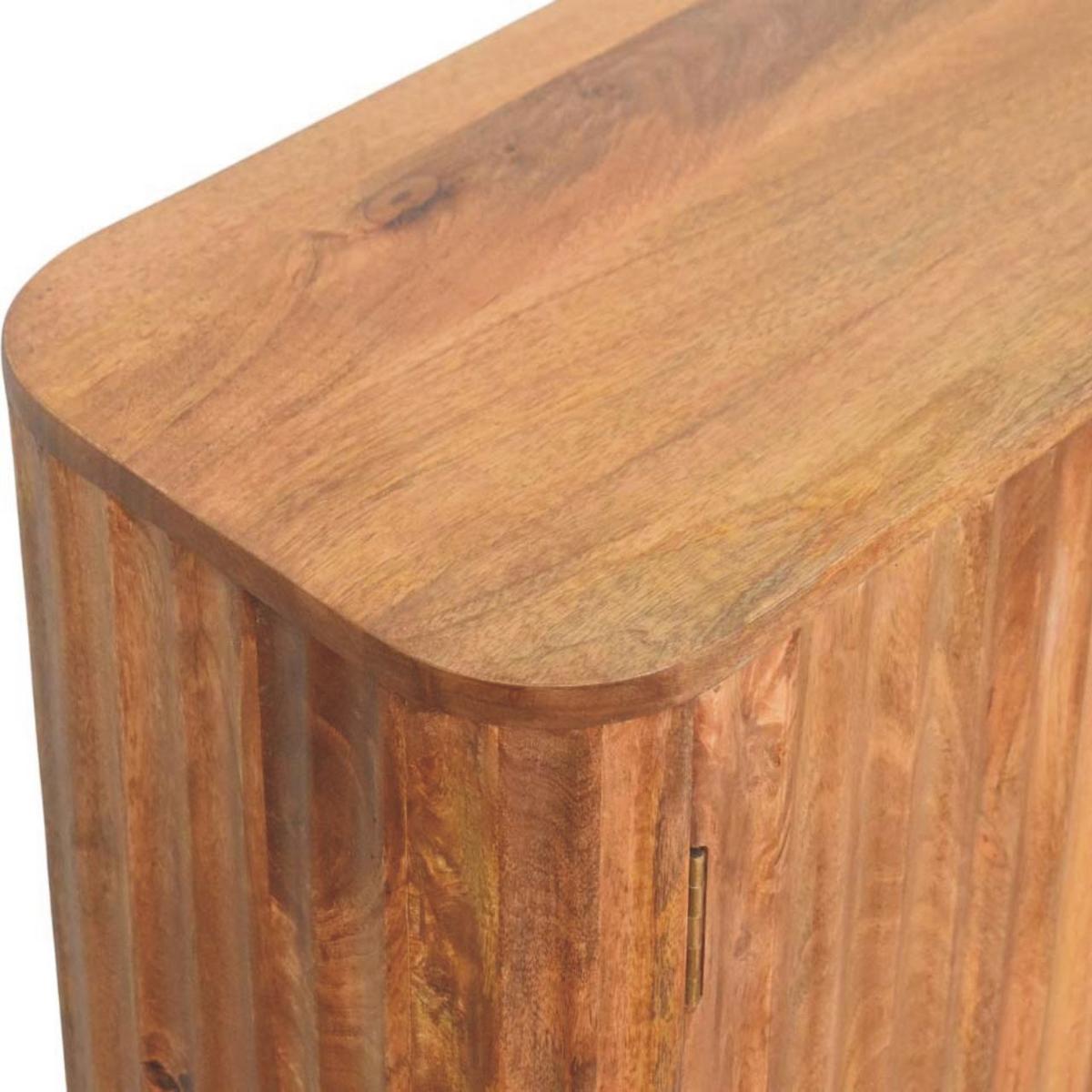 SIDEBOARD mit Golden-Teak-Finish, 3 Schubladen, 2 Innenablagen, 2 Türen, braun - Braun, Holz (146/73/35cm) - Artisan Furniture