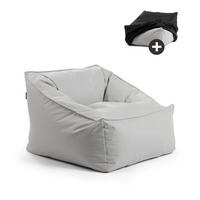 OUTDOOR SITZSACK Der Sunnyboy - Grau, Textil (80/60/83cm) - Mokebo