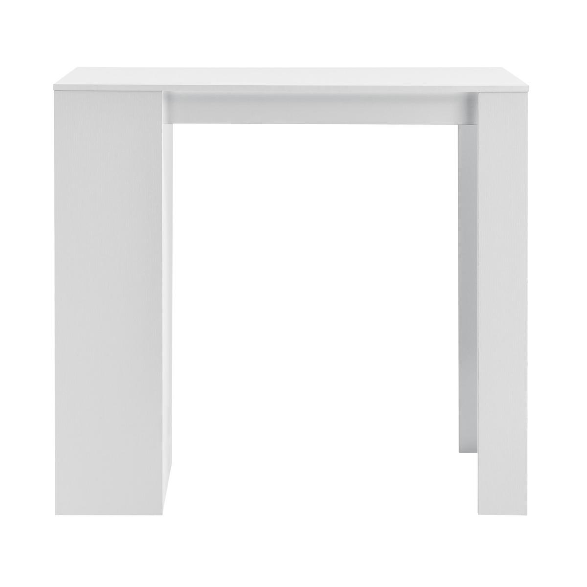 BARTISCH Kouvala - Weiß, Holzwerkstoff (50/110/103cm) - [en.casa]