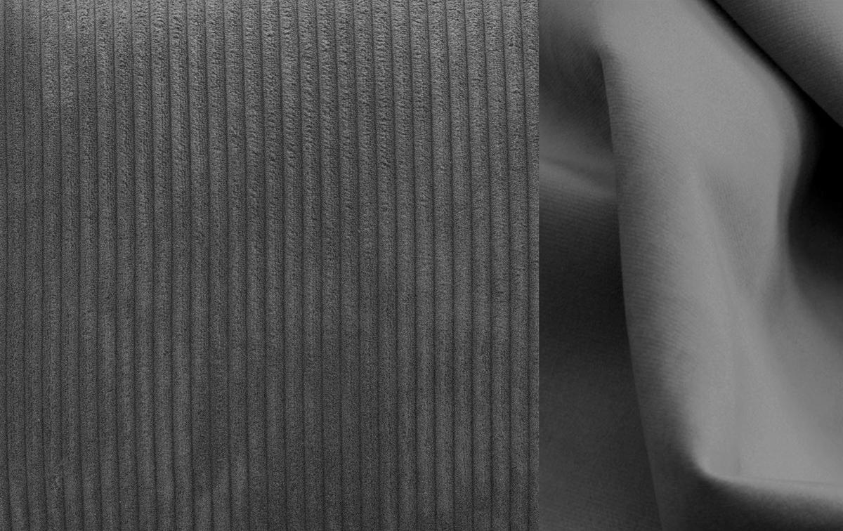 ECKSOFA TAUER 5-Sitzer, dunkelgrau - Dunkelgrau/Schwarz, Holzwerkstoff/Kunststoff (294/173cm) - Wozimo