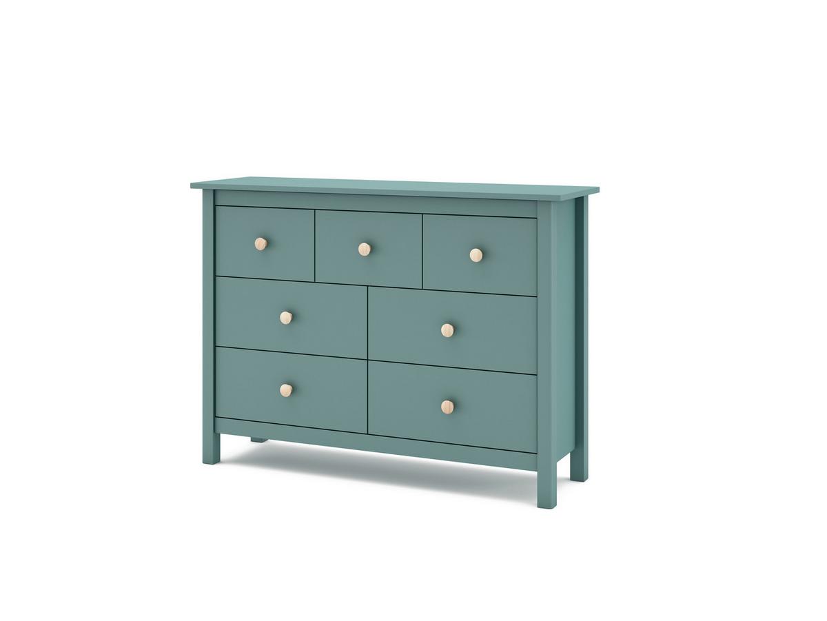 KOMMODE Max Grün 110/40/80 cm - Grün, Holz (40/80/110cm) - Calicosy