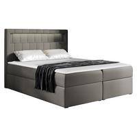 BOXBETT Aspen - H3 - Greige, Holz/Textil (160/200cm) - MIRJAN24