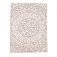 OUTDOORTEPPICH Marokkanisch Sand 200 x 280 cm - Sandfarben, Kunststoff (200/280cm) - TT Home