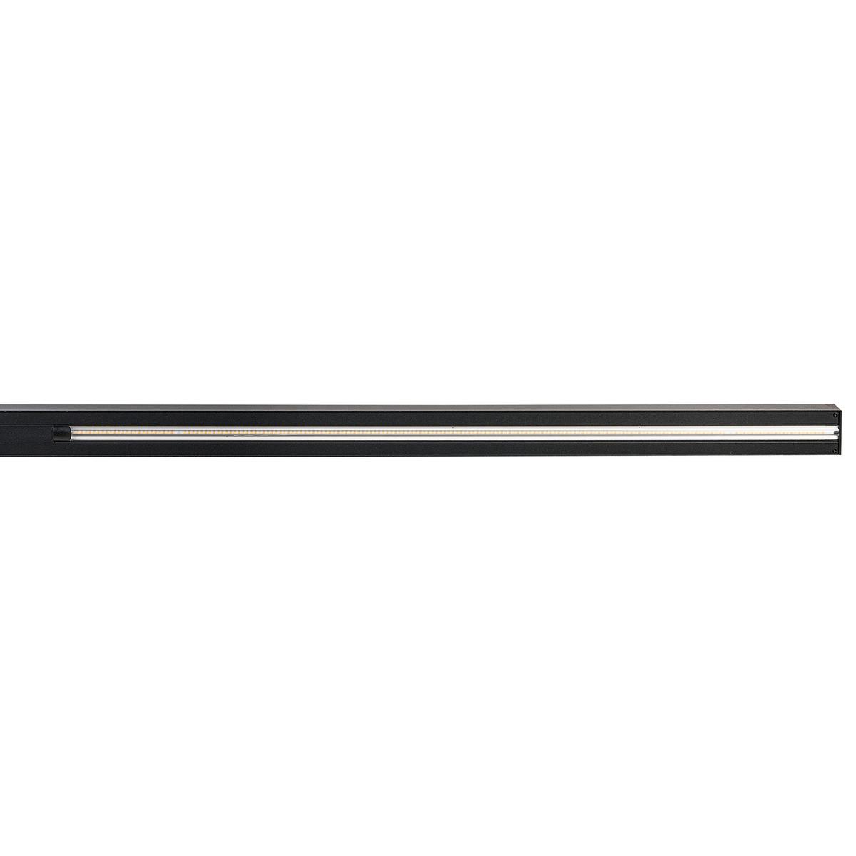STEHLAMPE Mensa 30/121/194 cm - Schwarz, Metall (30/121/194cm) - Beliani