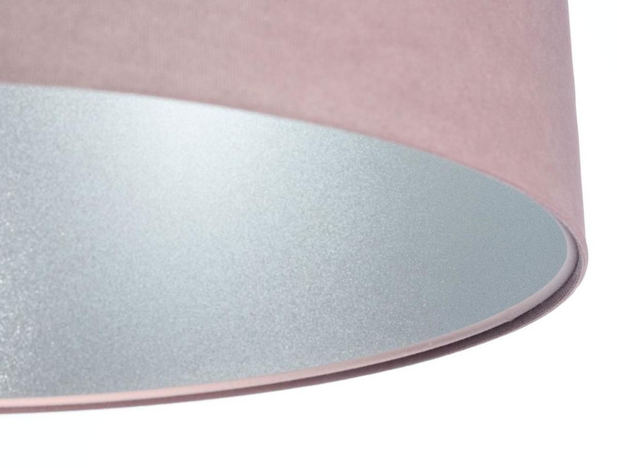HÄNGELEUCHTE Rosa 50/25 cm - Pink/Silberfarben, Kunststoff (50/0.8/25cm) - ONZENO