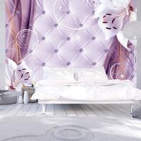 SELBSTKLEBENDE FOTOTAPETE 294/210 cm - Lila/Braun, Kunststoff/Textil (294/1cm) - KUNSTLOFT
