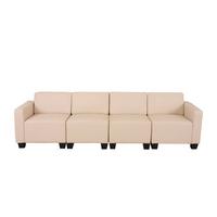 4-SITZER SOFA Beige - Beige/Creme, Textil (250/76/72cm) - MCW