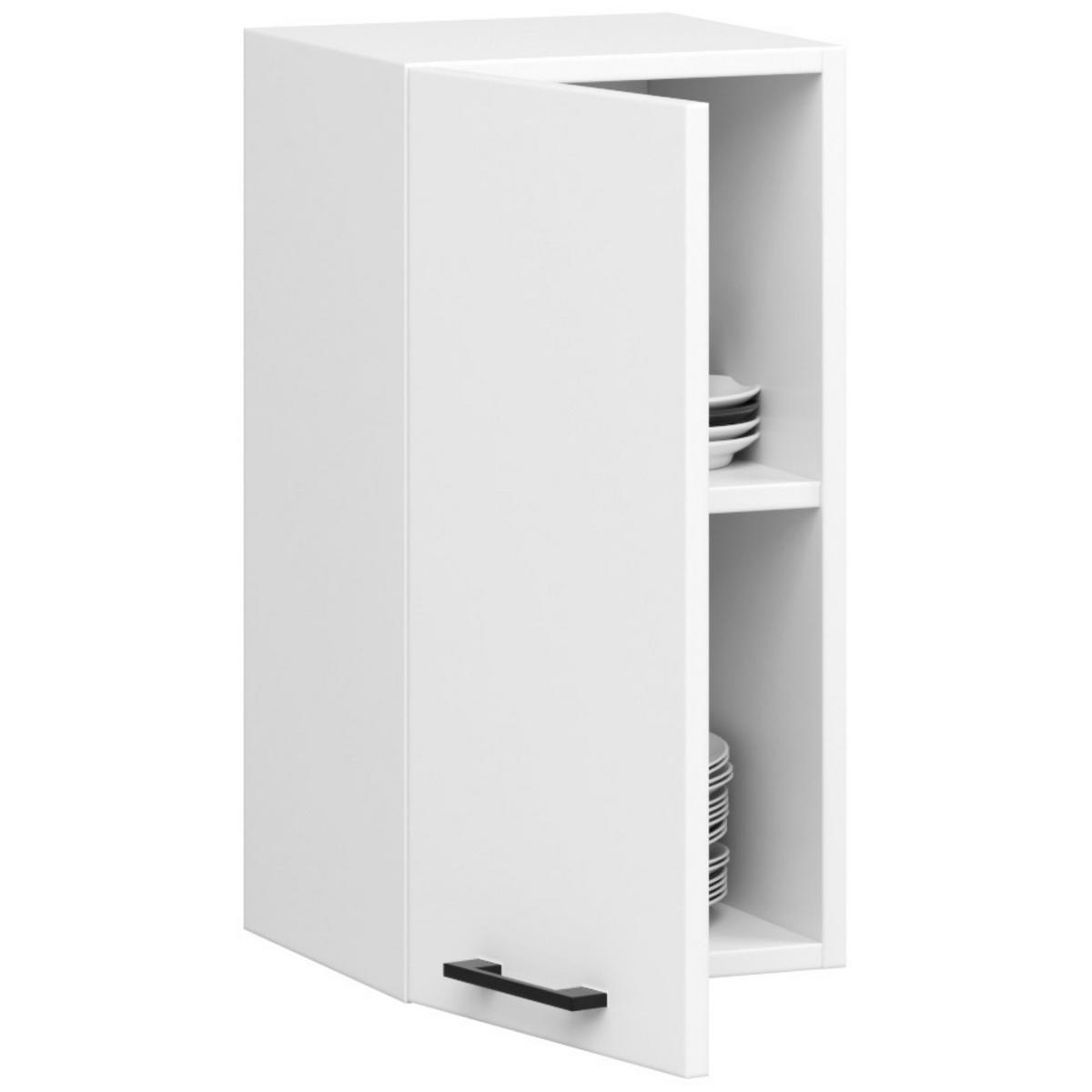 HÄNGESCHRANK Weiß 58/40/30 - Weiß, Holzwerkstoff (40/58/30cm) - RAUMHIRSCH FURNITURE