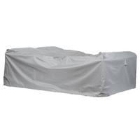 SCHUTZHÜLLE für Loungegruppe rechteckig / quadratisch SHP-60102 - Grau, Kunststoff (225/80/225cm) - mehr Garten