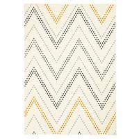 TEPPICH MODERN TRENDLINE ZICK ZACK - Creme, Textil (80/150cm) - Pergamon