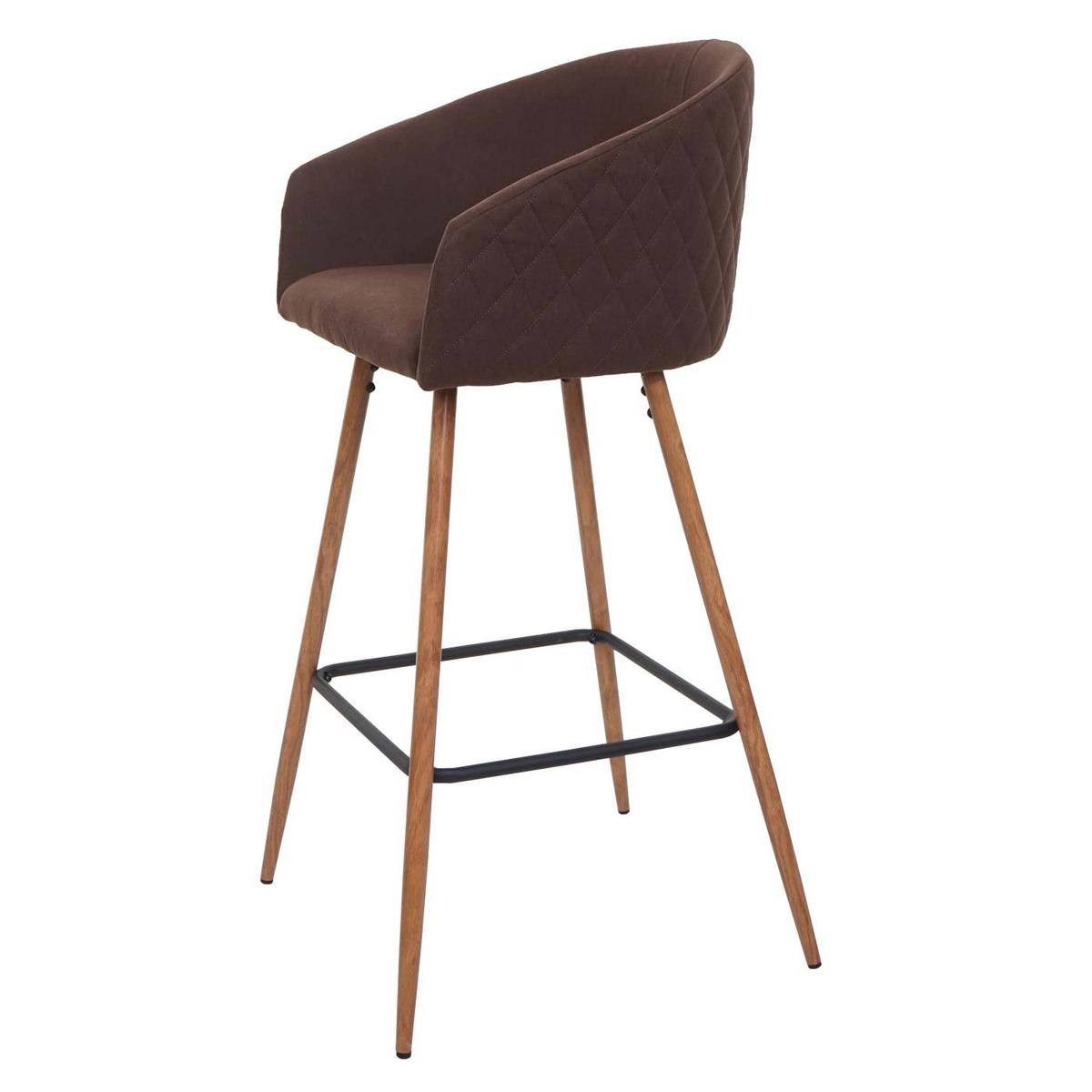 BARHOCKER Braun 2er-Set - Braun, Textil (53/100/50cm) - MCW