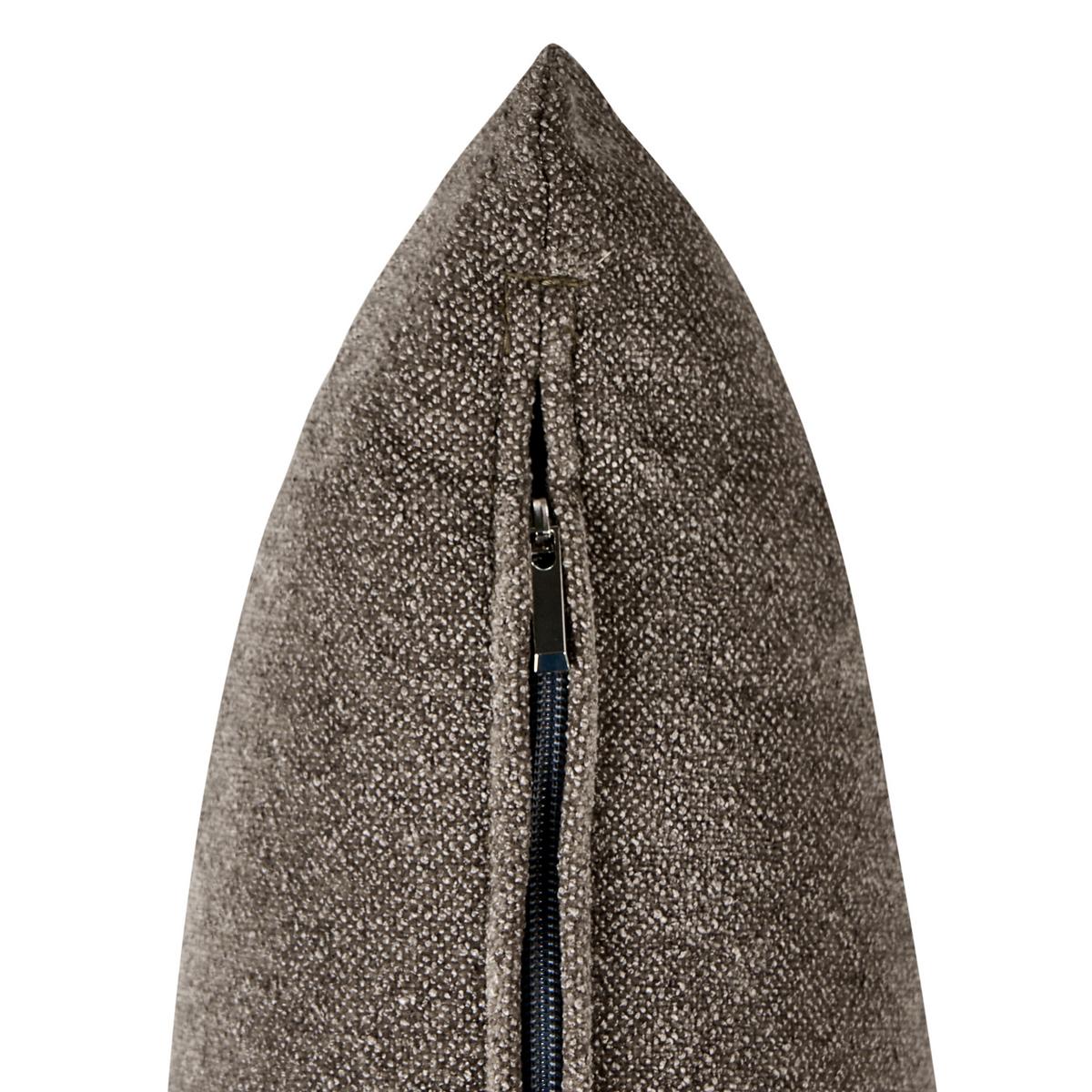 SESSEL Stoff Braun Hogbo - Braun, Textil (110/73/93cm) - Beliani