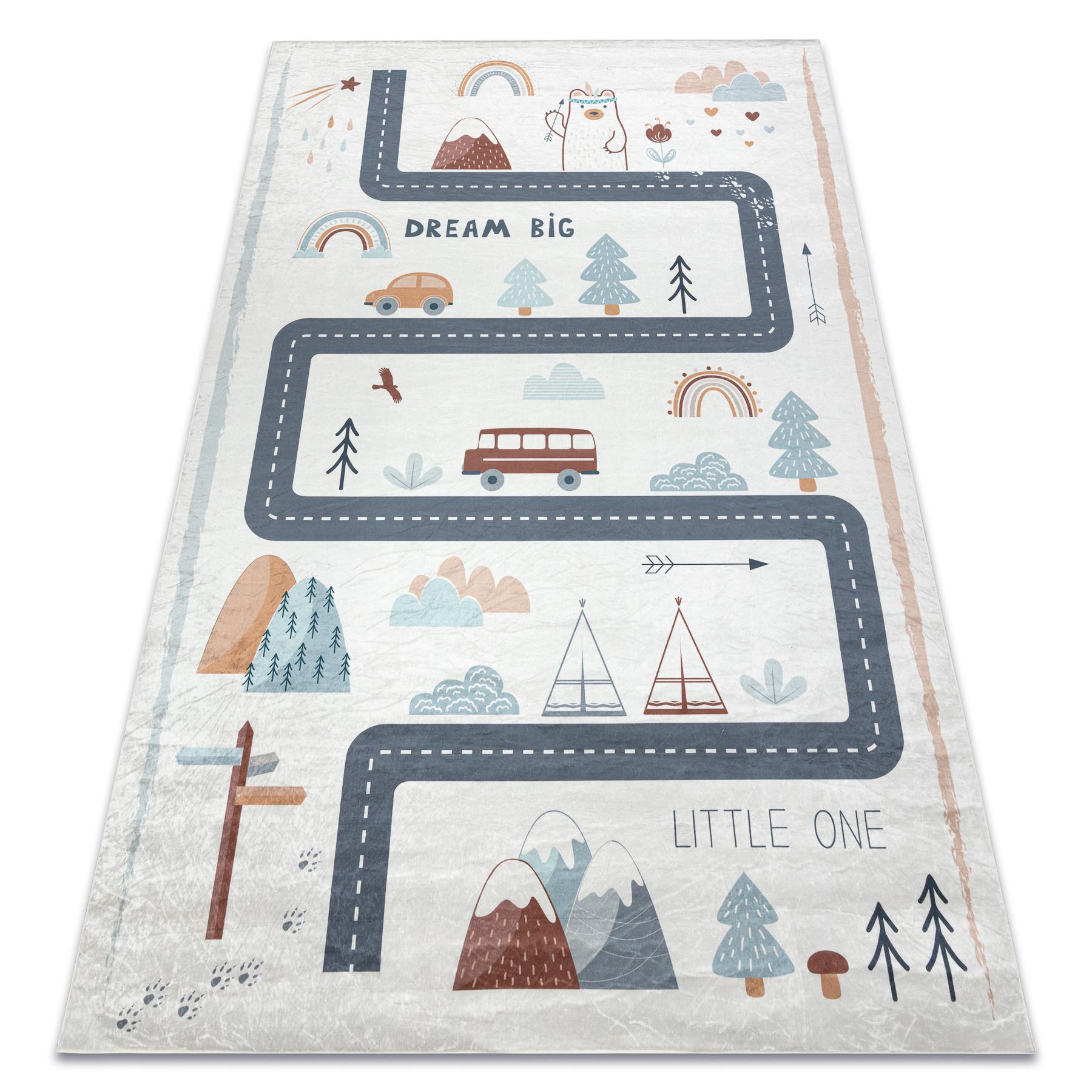 TEPPICH Bambino 80/150 cm - Weiß, Textil (80/150cm) - rugsX