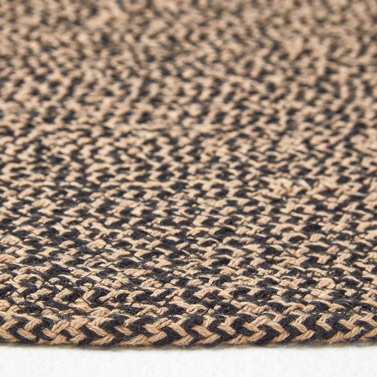 TEPPICH Melange geflochten rund 150 cm - Braun, Textil (150/150cm) - Homescapes