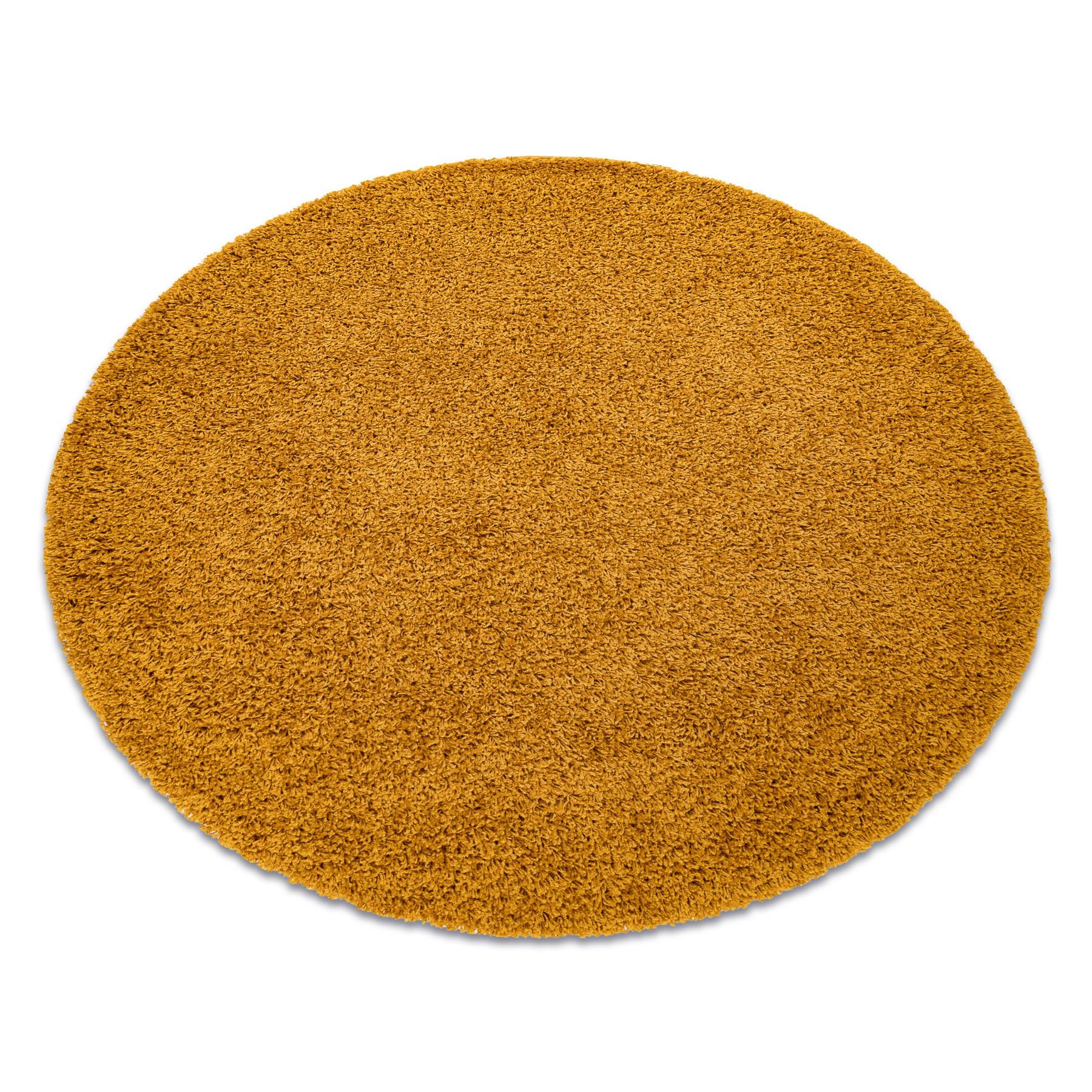 TEPPICH Soffi 80 cm - Goldfarben, Textil (80/80cm) - rugsX