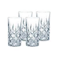 LONGDRINKGLÄSER Noblesse transparent 375 ml 4-tlg. - Transparent, Glas (0.375L) - Nachtmann