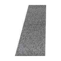 KURZFLORTEPPICH AMMER, einfarbig, Grau, 80 x 250 cm - Grau, Textil (250/80cm) - KADIMA DESIGN