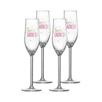 SEKTGLÄSER Mädels transparent 190 ml 4er Set - Transparent, Glas (0.19L) - Ritzenhoff Breker