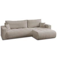 ECKSOFA CLOUD II XL mit Schlaffunktion Vibe 08 - Beige, Textil (280/152cm) - Lookway