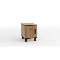 NACHTTISCH CORTEZA 40x52x40 cm Eiche Artisan - Eiche Artisan, Holzwerkstoff (40/52/40cm) - MASSENO