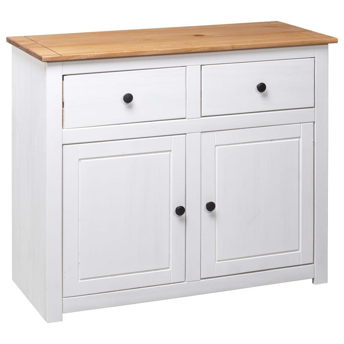 KOMMODE Torrez 80/40/93 cm - Weiß, Holzwerkstoff (80/93/40cm) - Nettlife
