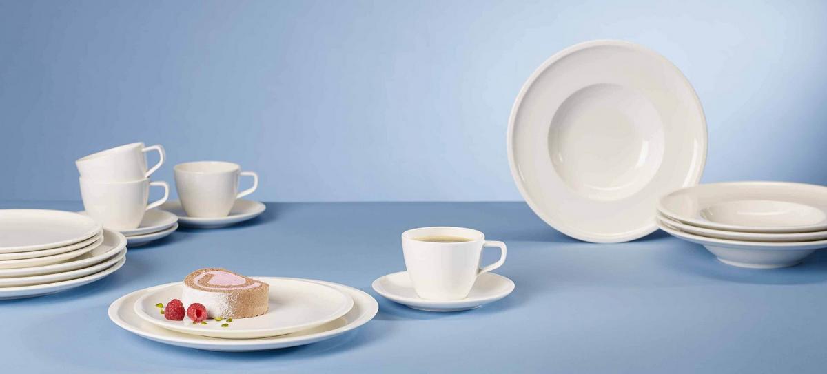 KAFFEEUNTERTASSEN Artesano Original weiß ø 16 cm 6er Set - Weiß, Keramik (16cm) - Villeroy & Boch