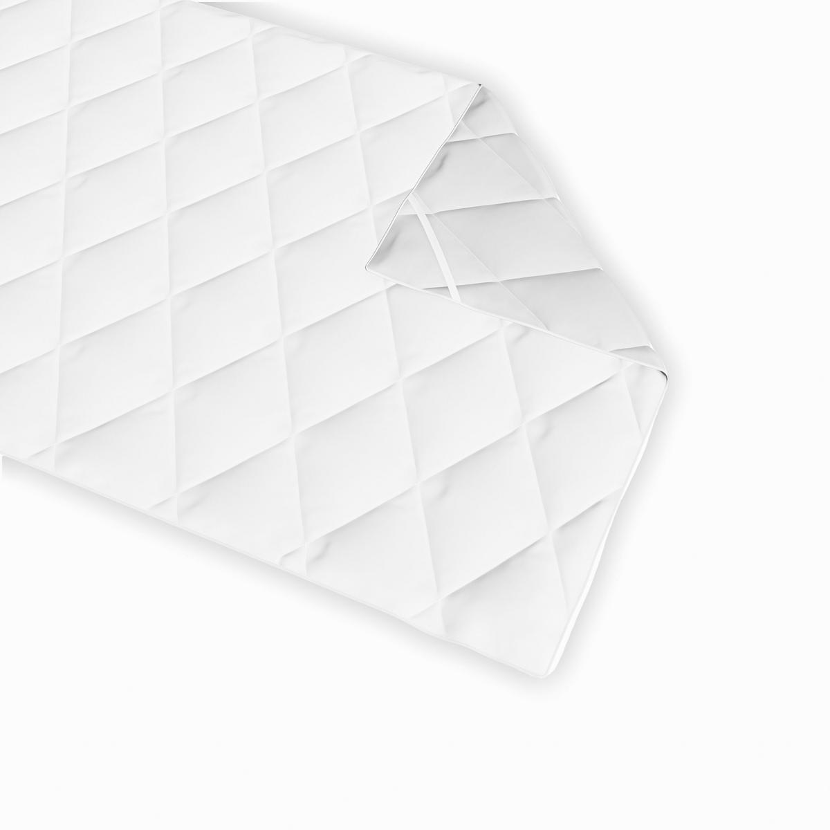 TOPPER für ruhigen Schlaf auf harter Matratze 160 x 200 cm - Weiß, Textil (160/200cm) - Schlaftroll