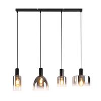 PENDELLEUCHTE Marsiglio 78/5/180.5 cm - Schwarz, Metall (5/78/180.5cm) - Nettlife