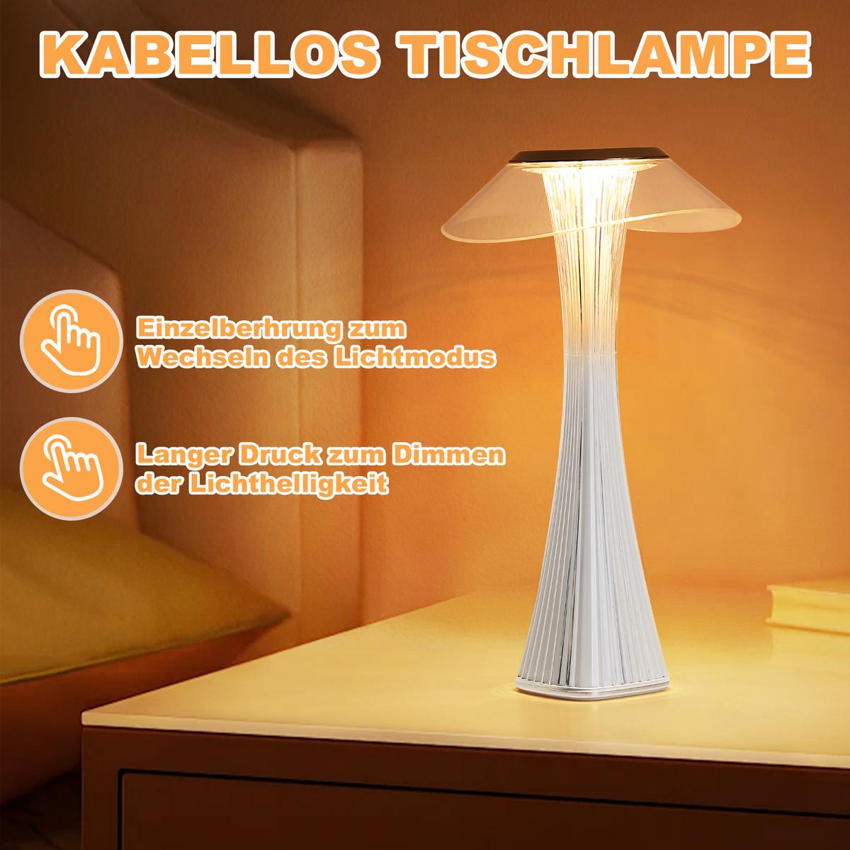 LED TISCHLEUCHTE Rendall - Weiß, Metall (15.1/15.1/27.4cm) - Nettlife