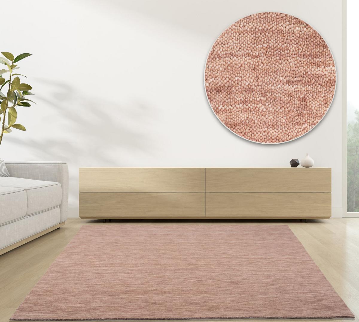 WEBTEPPICH Luxus Designerteppich 70x140 cm - Beige, Textil (70/140cm) - Rug and Roll