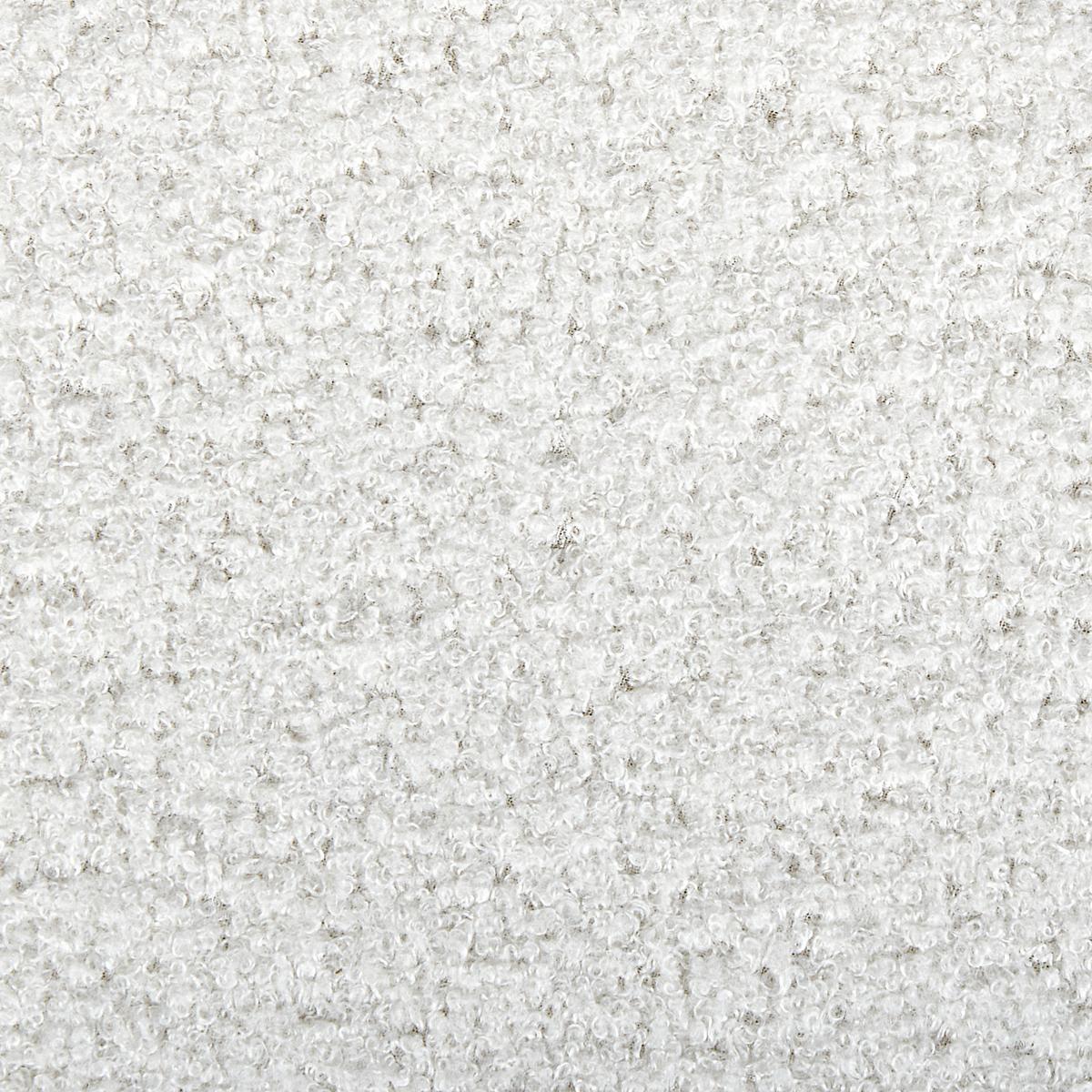 HOCKER Cremeweiß Presho - Goldfarben/Weiß, Textil (35/45/35cm) - Beliani